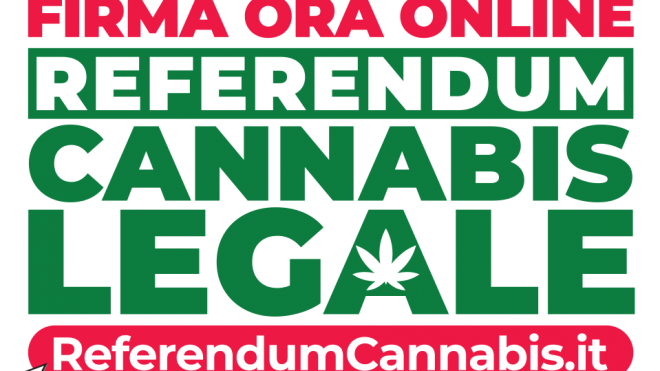 Hai già firmato online il referendum cannabis?