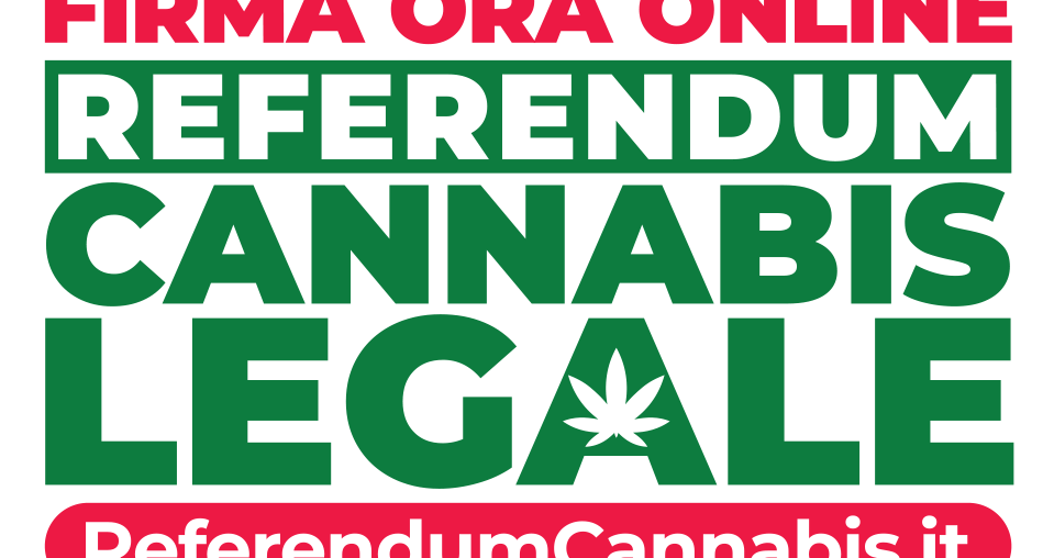 Hai già firmato online il referendum cannabis?